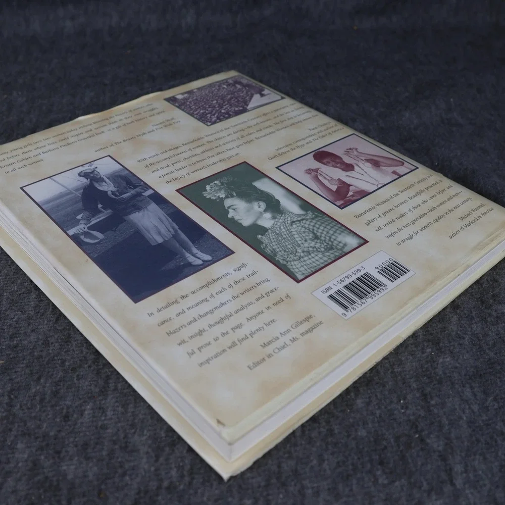 Vintage Remarkable Women 20th Century Golden Findlen White HC 1998 UK Biography